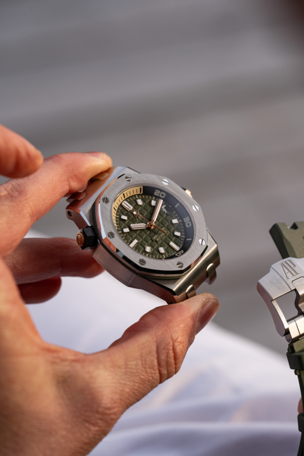 Royal Oak Offshore Diver Green 15720ST
