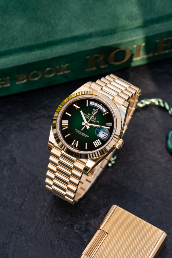 Rolex Day-Date 40 Vert Ombré