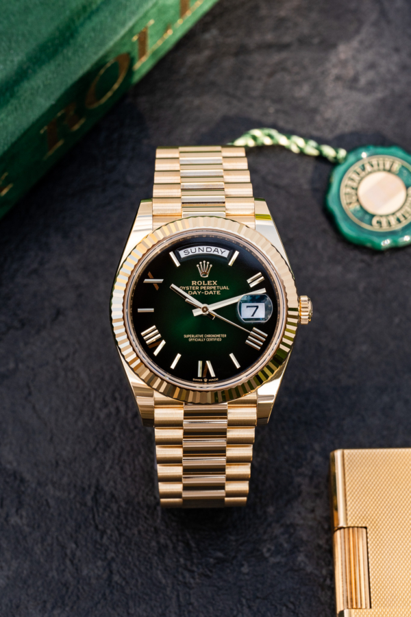 Rolex Day-Date 40 Vert Ombré