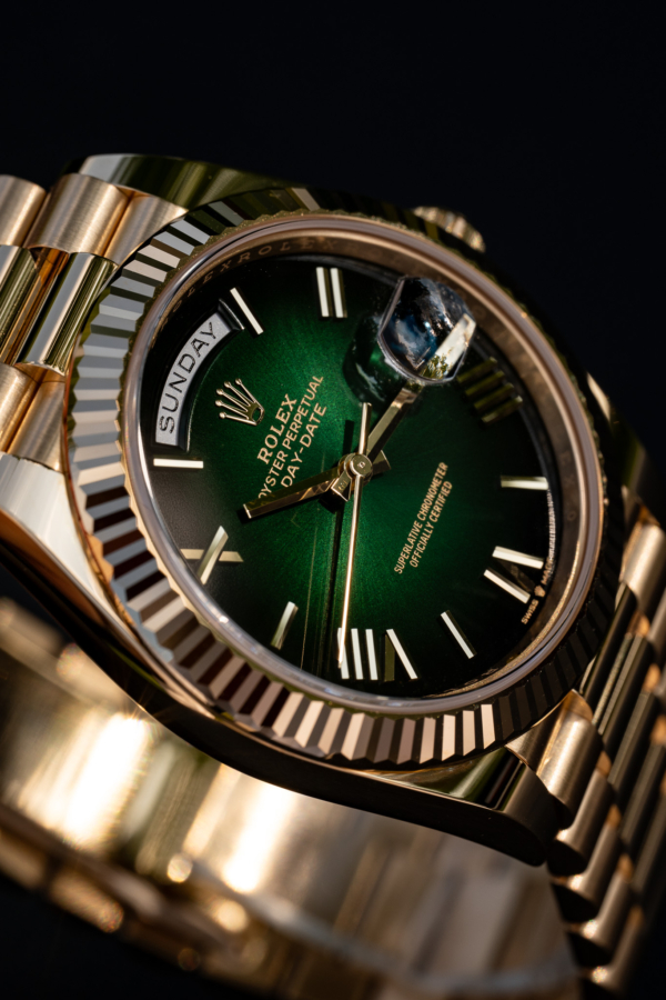 Rolex Day-Date 40 Vert Ombré