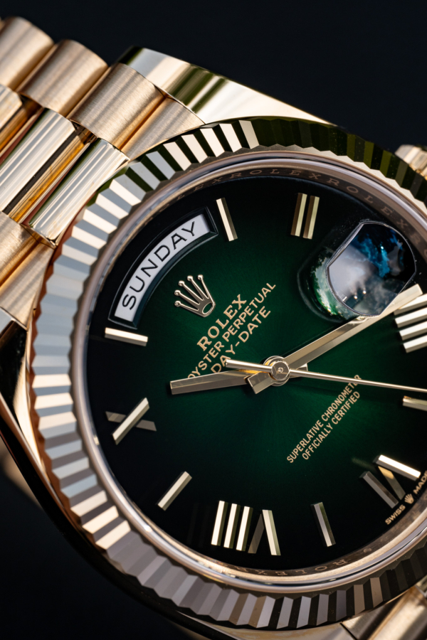 Rolex Day-Date 40 Vert Ombré