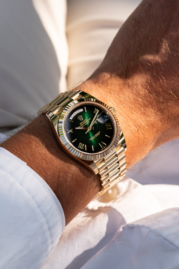 Rolex Day-Date 40 Vert Ombré