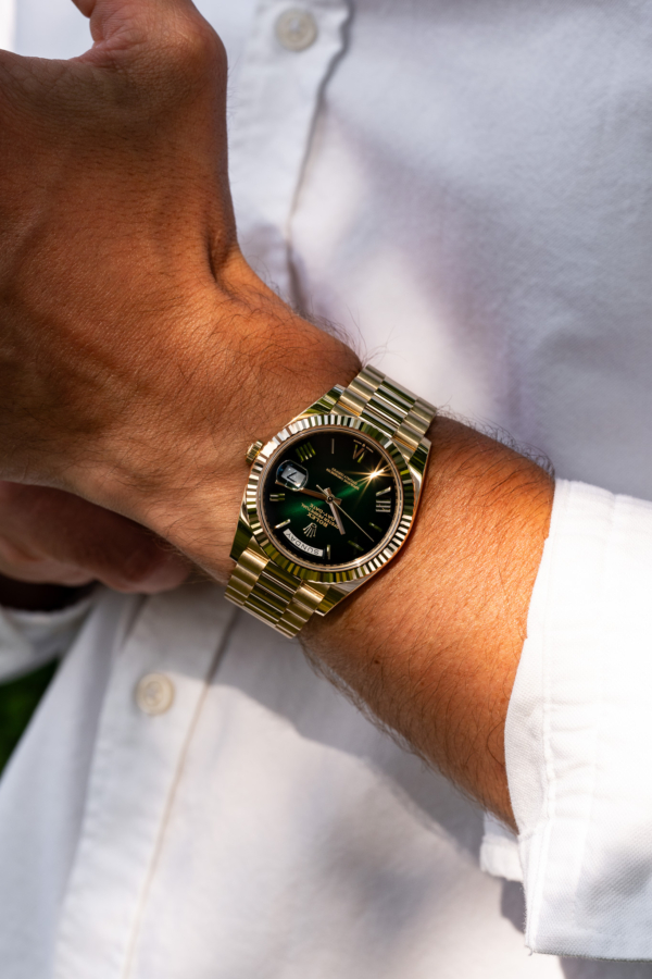 Rolex Day-Date 40 Vert Ombré