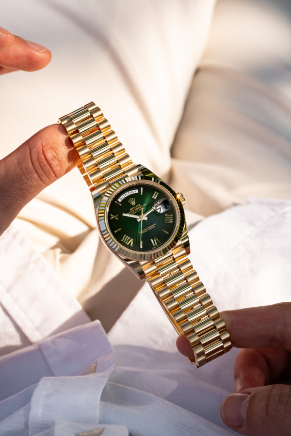 Rolex Day-Date 40 Vert Ombré