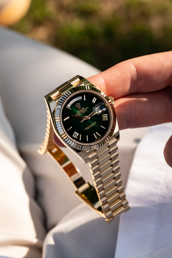 Rolex Day-Date 40 Vert Ombré