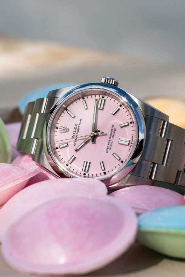 Rolex Oyster Perpetual 36 Rose Bonbon "Jamais portée"