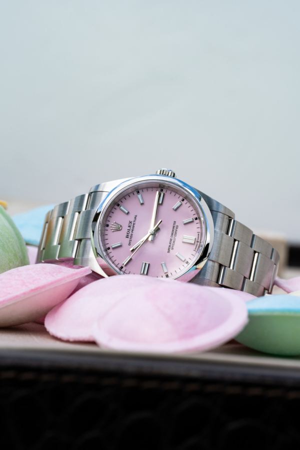 Rolex Oyster Perpetual 36 Rose Bonbon "Jamais portée"