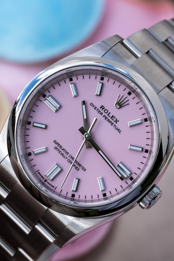 Rolex Oyster Perpetual 36 Rose Bonbon "Jamais portée"