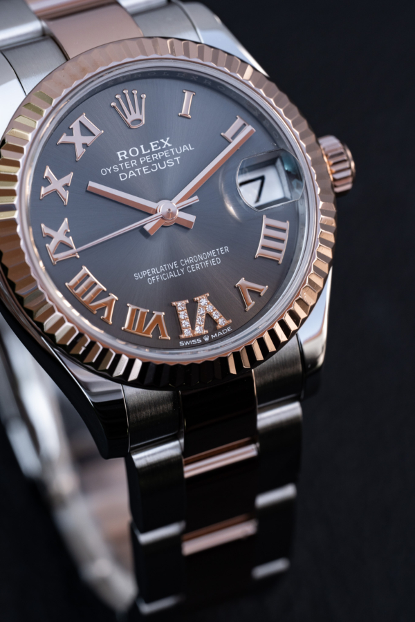 Rolex Datejust 31 Ardoise Diamants