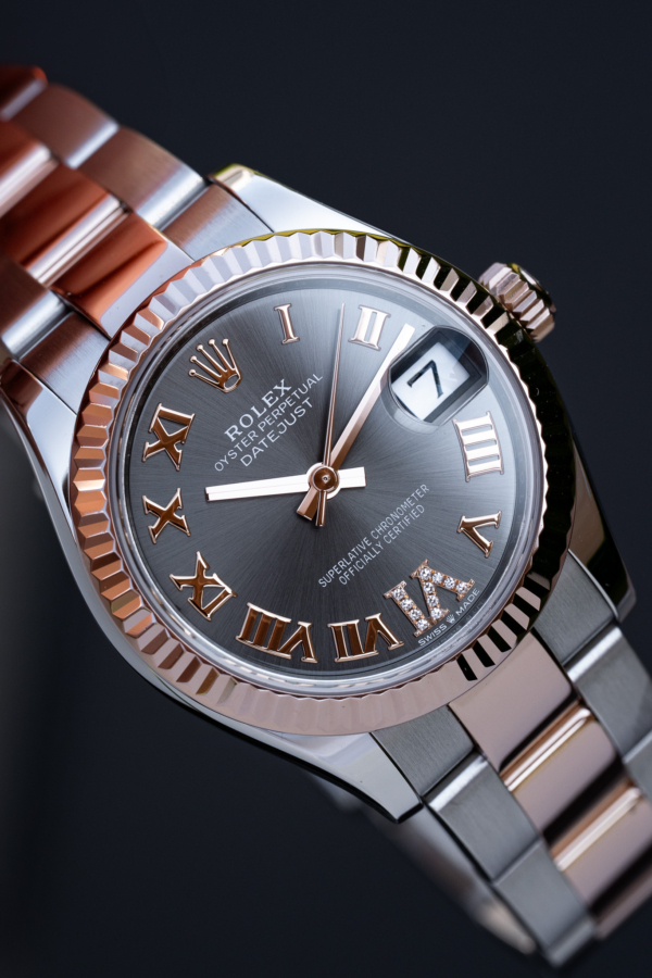 Rolex Datejust 31 Ardoise Diamants