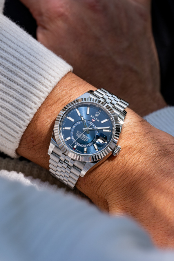 Rolex Sky-Dweller Bleu