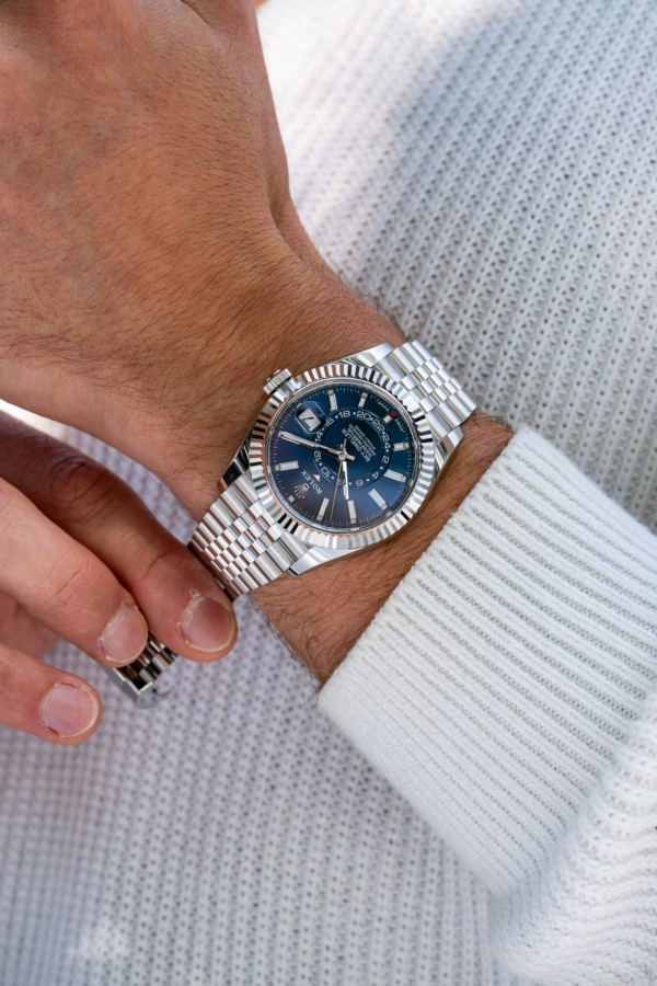 Rolex Sky-Dweller Bleu