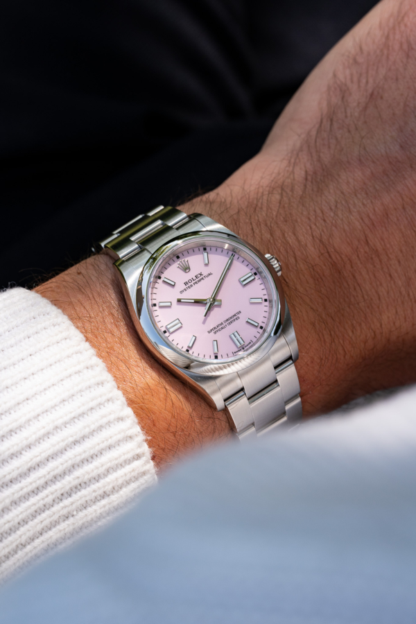 Rolex Oyster Perpetual 36 Rose Bonbon "Jamais portée"