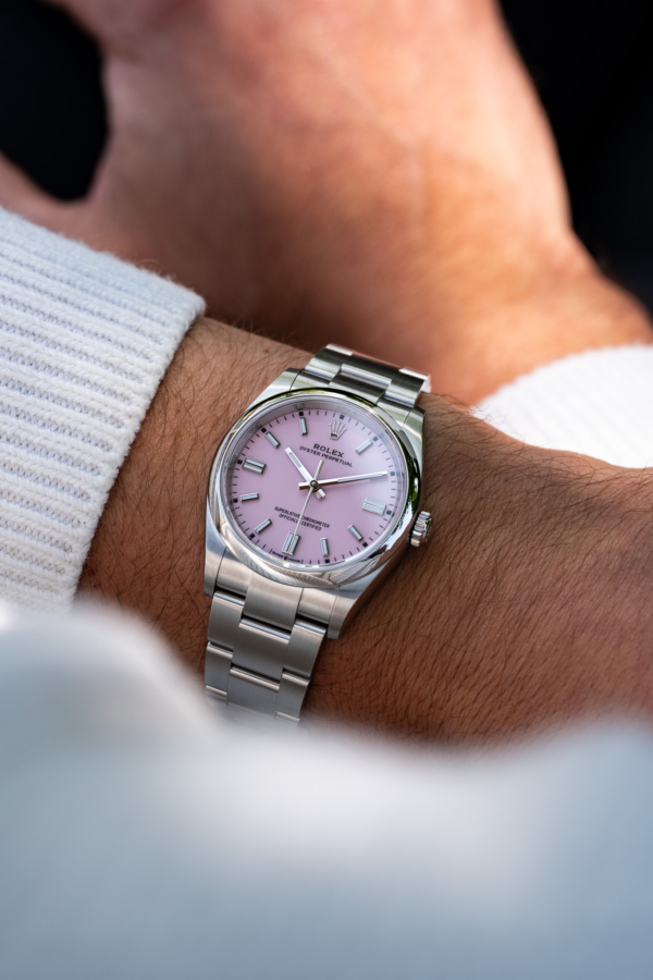 Rolex Oyster Perpetual 36 Rose Bonbon "Jamais portée"