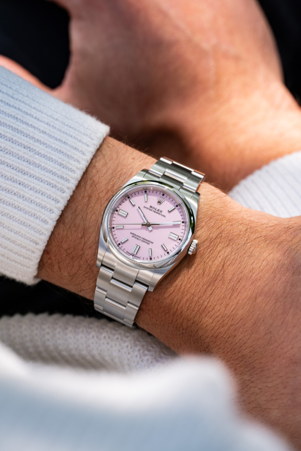 Rolex Oyster Perpetual 36 Rose Bonbon "Jamais portée"