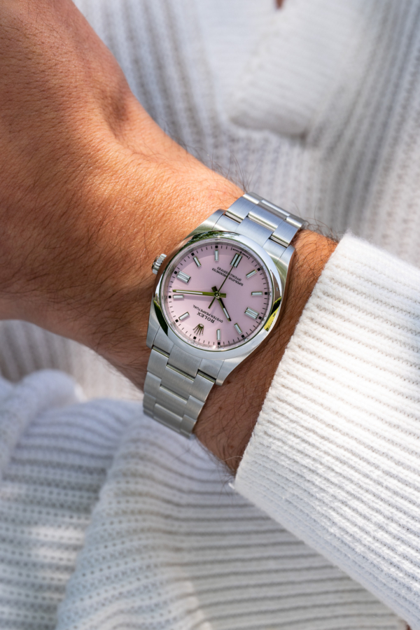 Rolex Oyster Perpetual 36 Rose Bonbon "Jamais portée"