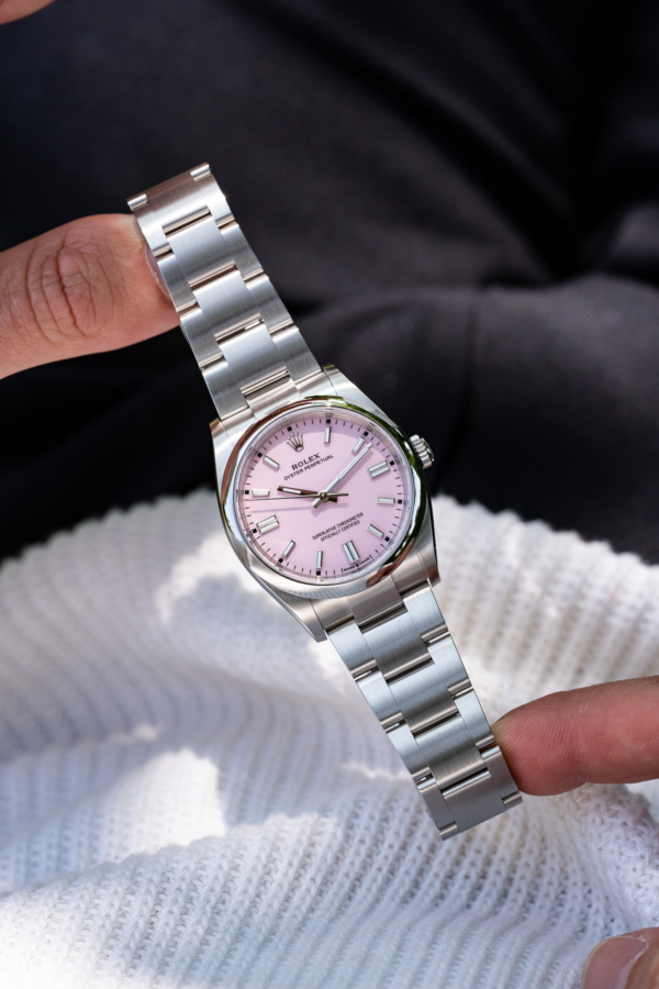 Rolex Oyster Perpetual 36 Rose Bonbon "Jamais portée"