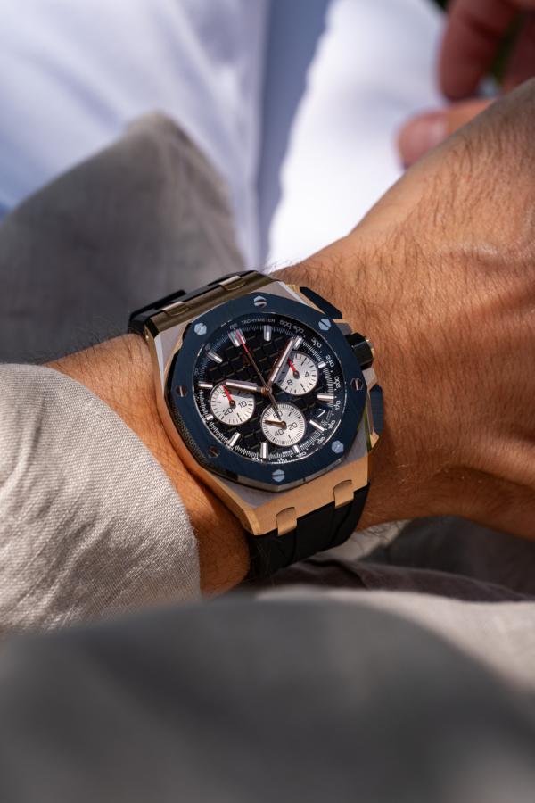 Royal Oak Offshore Chronographe Or Rose Céramique