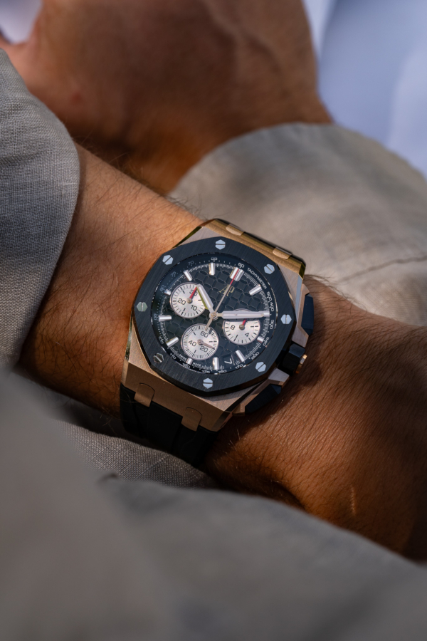 Royal Oak Offshore Chronographe Or Rose Céramique