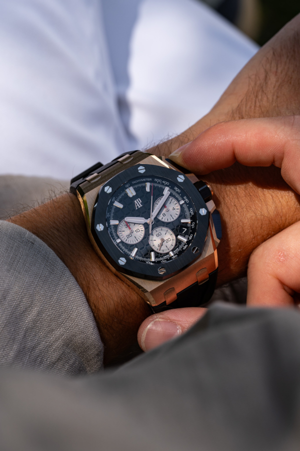 Royal Oak Offshore Chronographe Or Rose Céramique