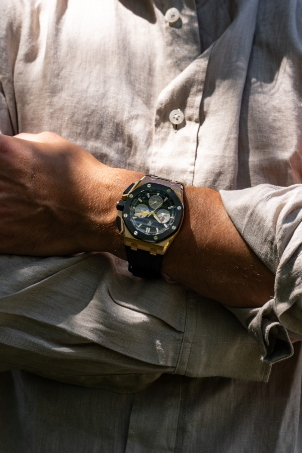 Royal Oak Offshore Chronographe Or Rose Céramique