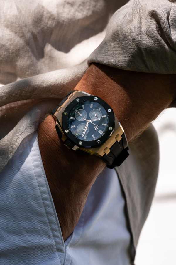 Royal Oak Offshore Chronographe Or Rose Céramique