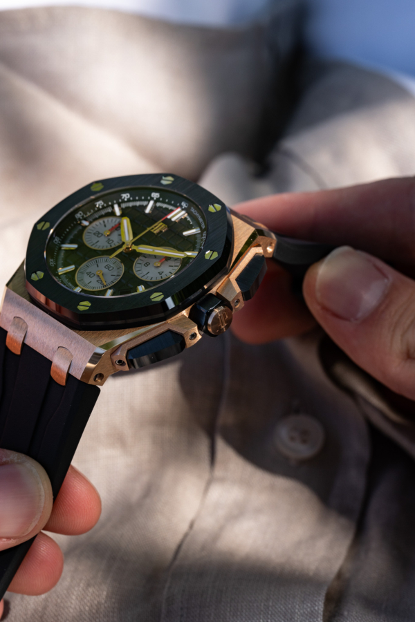 Royal Oak Offshore Chronographe Or Rose Céramique