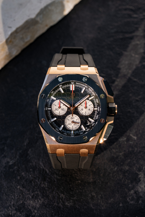 Royal Oak Offshore Chronographe Or Rose Céramique