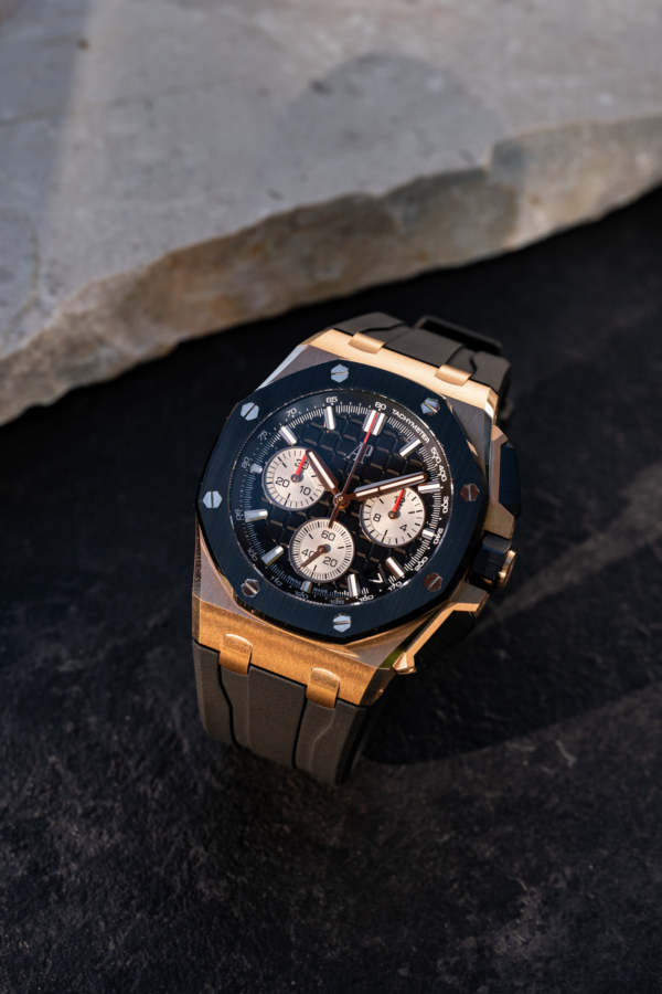 Royal Oak Offshore Chronographe Or Rose Céramique