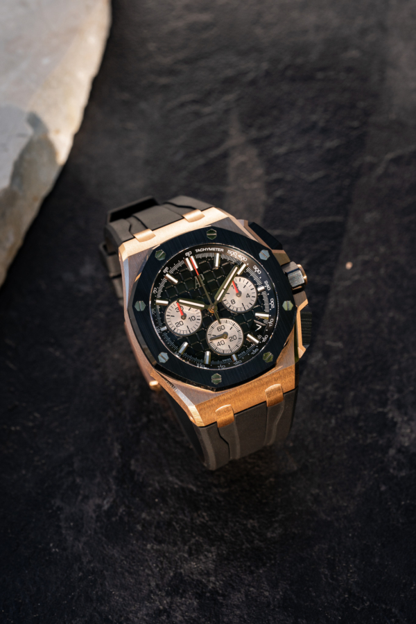 Royal Oak Offshore Chronographe Or Rose Céramique