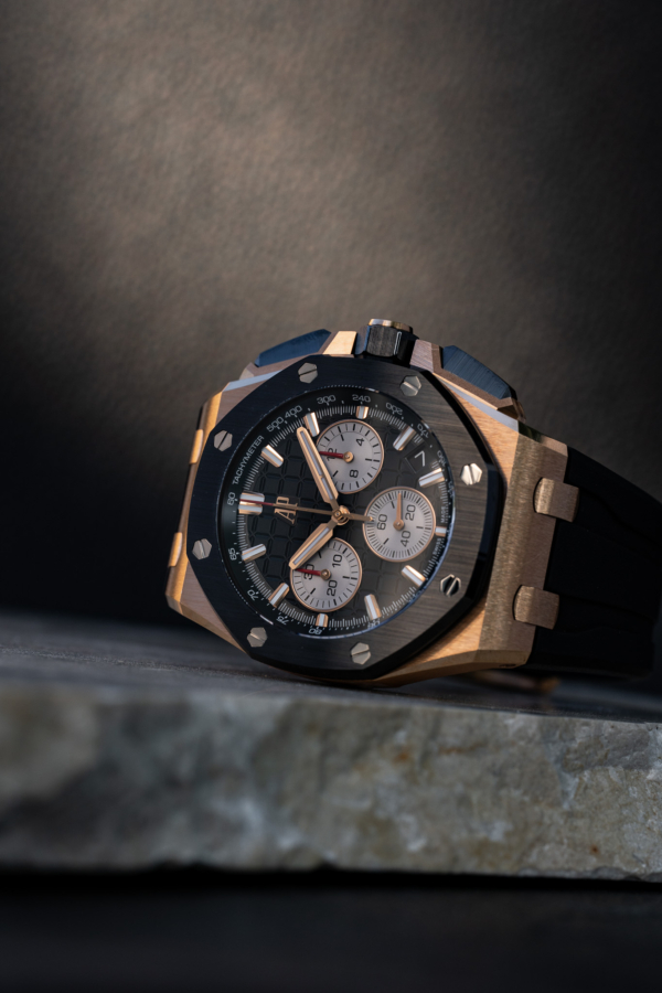 Royal Oak Offshore Chronographe Or Rose Céramique