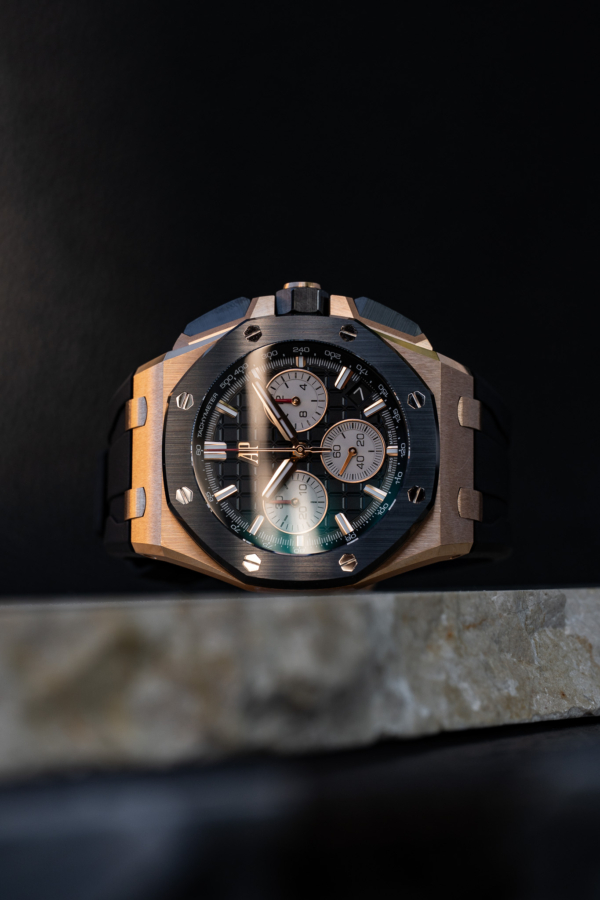 Royal Oak Offshore Chronographe Or Rose Céramique
