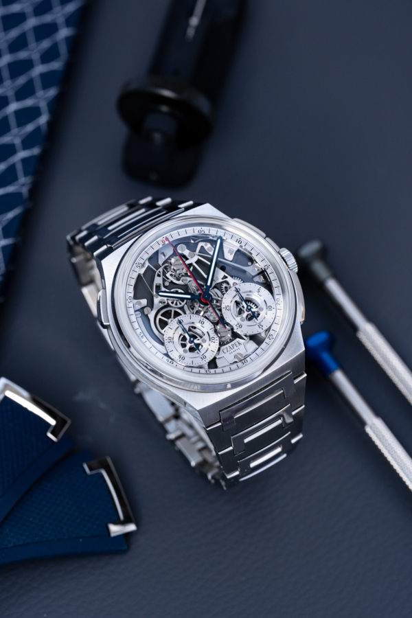 Czapek Antarctique Rattrapante Silver Grey 1ère série