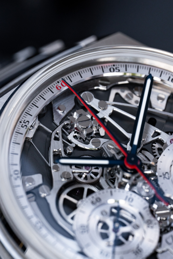 Czapek Antarctique Rattrapante Silver Grey 1ère série