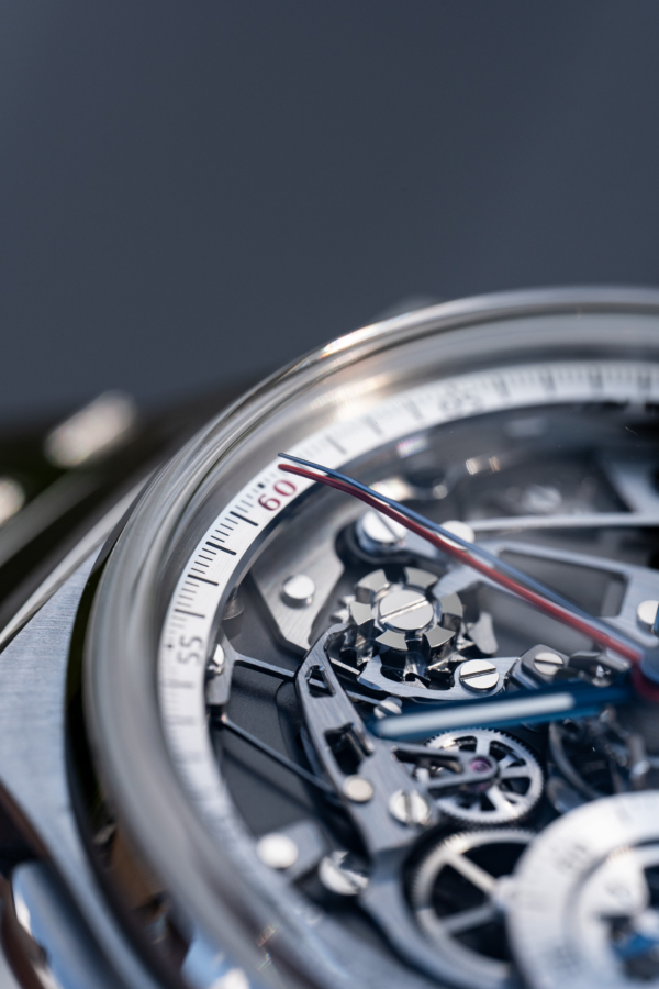 Czapek Antarctique Rattrapante Silver Grey 1ère série
