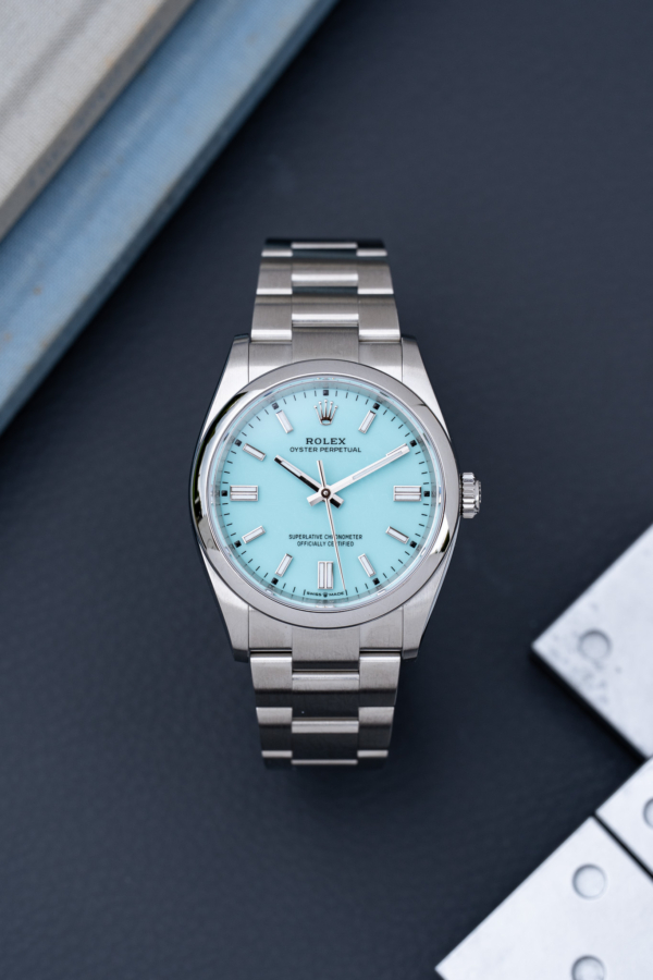 Rolex Oyster Perpetual 36 "Tiffany" "Unworn"