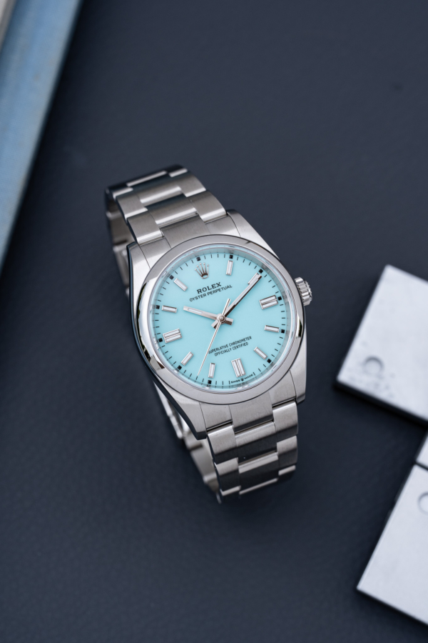 Rolex Oyster Perpetual 36 "Tiffany" "Unworn"