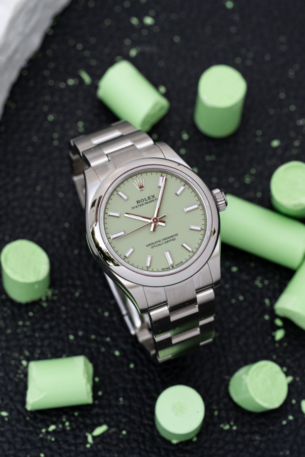 Rolex Oyster Perpetual 31 Pistachio "Unworn"
