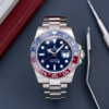 Rolex GMT-Master II Pepsi Bleu Nuit Or Gris