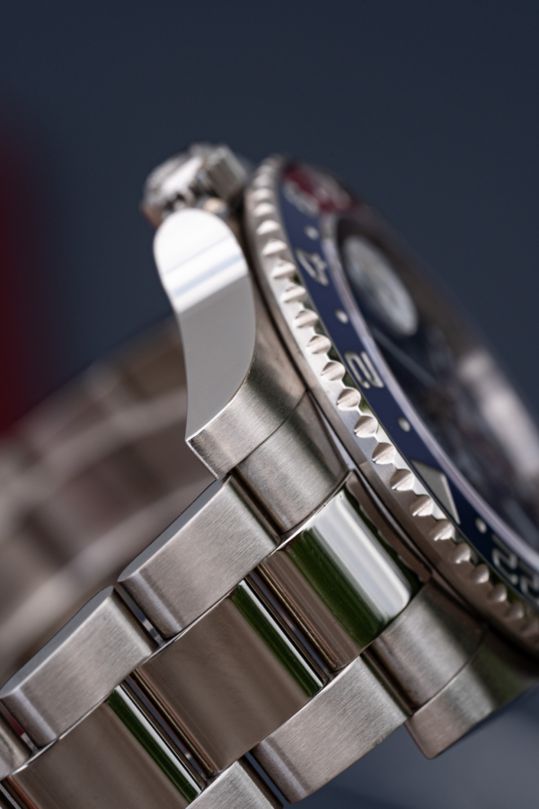 Rolex GMT-Master II Pepsi Bleu Nuit Or Gris
