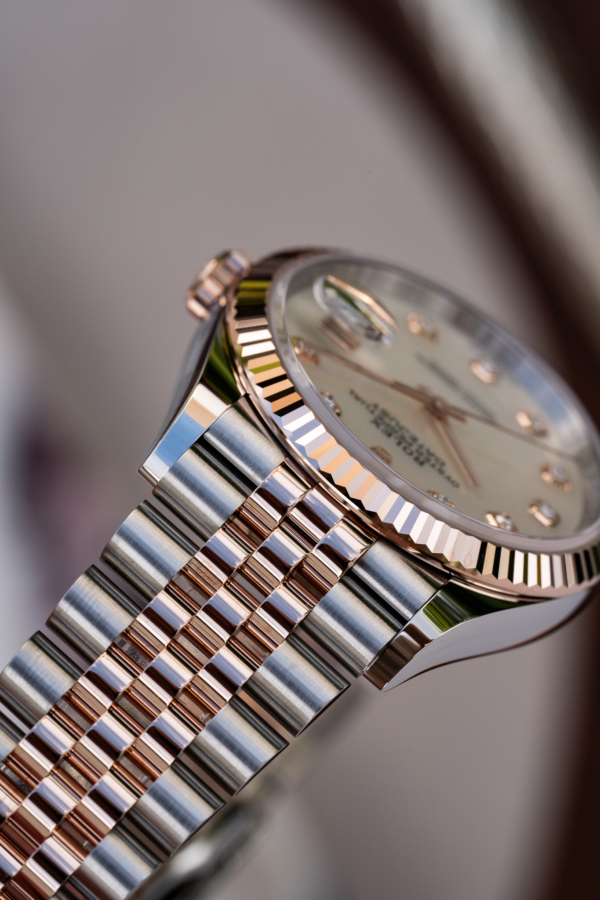 Rolex Datejust 36 Everose Mother of Pearl "Unworn"