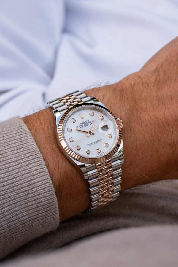 Rolex Datejust 36 Everose Mother of Pearl "Unworn"