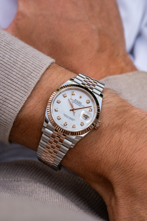 Rolex Datejust 36 Everose Mother of Pearl "Unworn"
