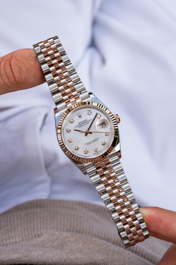 Rolex Datejust 36 Everose Mother of Pearl "Unworn"