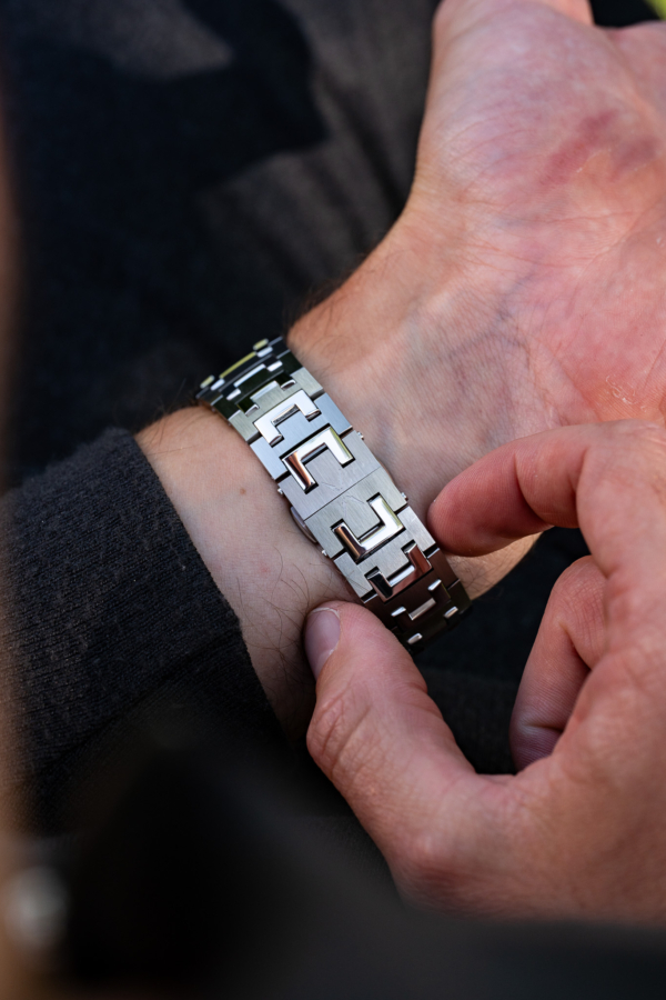 Czapek Antarctique Rattrapante Silver Grey 1ère série