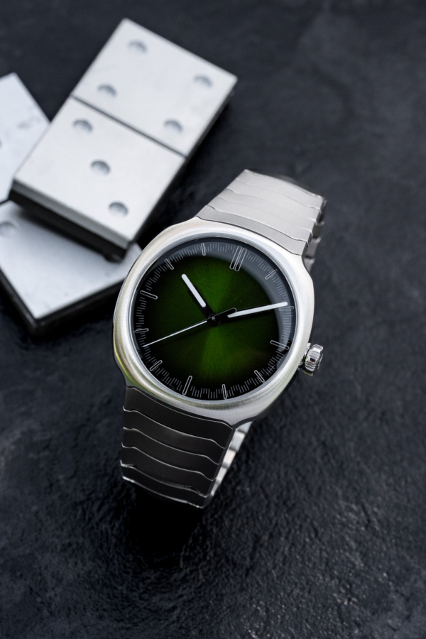 H. Moser & Cie. Streamliner Matrix Green