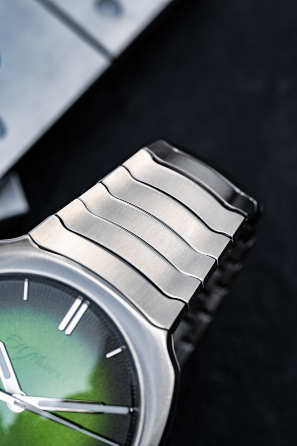 H. Moser & Cie. Streamliner Matrix Green