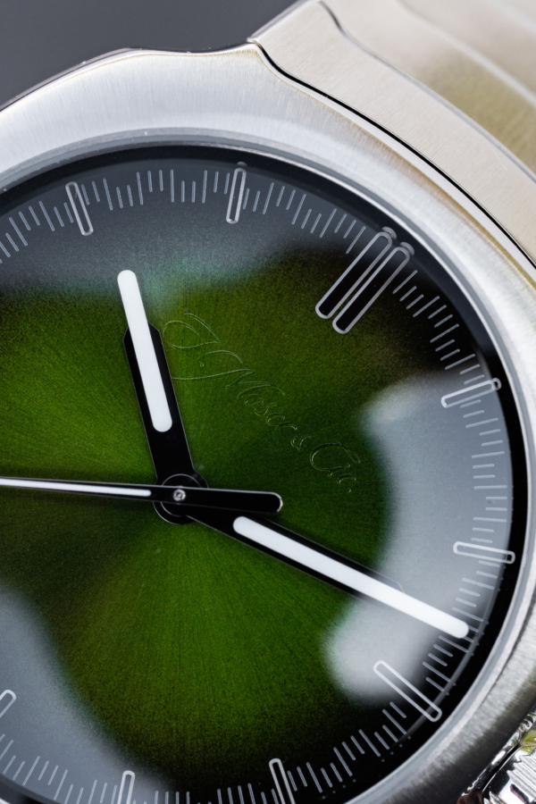 H. Moser & Cie. Streamliner Matrix Green