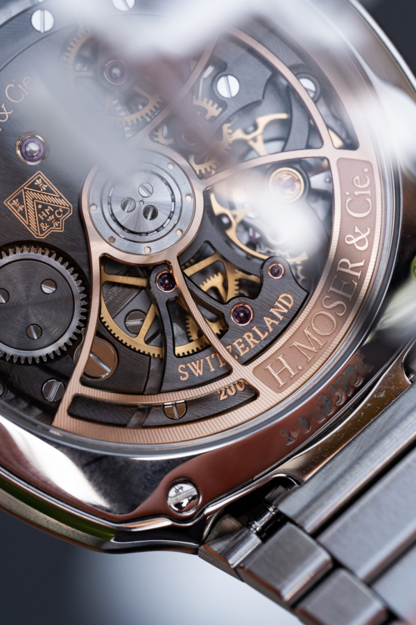 H. Moser & Cie. Streamliner Matrix Green