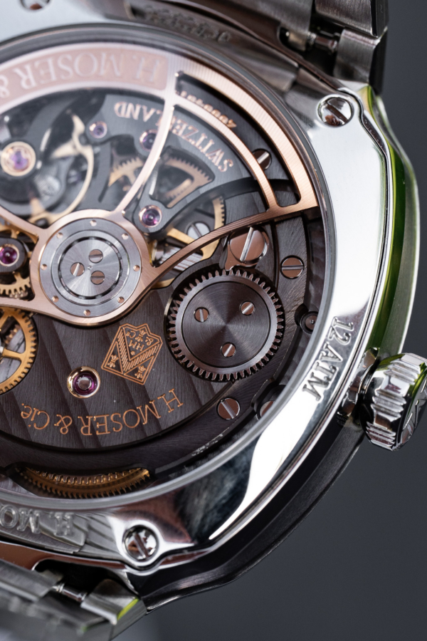 H. Moser & Cie. Streamliner Matrix Green